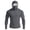 Dark Gray, variant on Men's UPF 50+ Sun Protection Jacket, Lightweight Hooded Windbreaker with Zip Pockets, Breathable Outdoor Performance Gear for Fishing, Hiking, Running