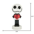 thumbnail image 6 of Valentines Day Lighted Disney 14'' Blow Mold Decor Nightmare Before Christmas Jack Skellington Holding Heart, 6 of 6
