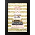thumbnail image 2 of Amanda Greenwood 13x18 Black Modern Framed Museum Art Print Titled - Bookstack Pink Shoes III, 2 of 5