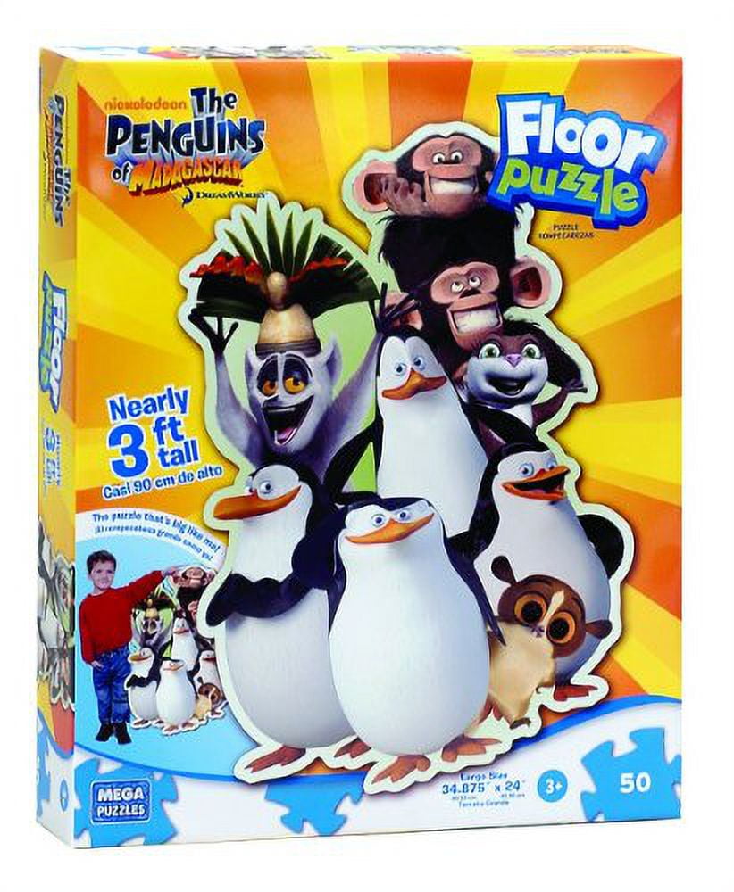 Megabrands Penguins of Madagascar Floor Puzzle 