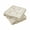 Beige | 2 Pack, variant on ROSEKIND 19"x19"x5" Thick Square Meditation Floor Pillow, Corduroy Tufted Floor Cushion for Adults, Large High-Resilience Sponge Seating for Yoga, Tatami, Living Room & Fireplace, Grey