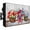 Light Gray, variant on Independence Day Outdoor TV Cover 48 to 50 Inch Weatherproof, Hydrangea Poppy Floral Summer Gray Wood 600D Oxford TV Covers with Zipper, Outside Flat TV Screen Protector Size 48"W x 30"H x 4.5"D