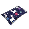 thumbnail image 3 of Fotbe Lama in Space Pillow Cases - Envelope Closure - Luxury, Extra Soft, Cooling Pillow Covers - Wrinkle, Fade, Stain Resistant-16"x24", 3 of 9