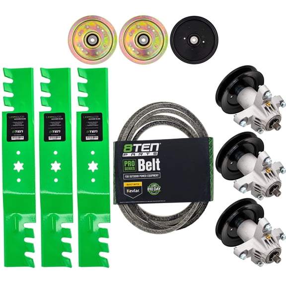 8TEN Blade Spindle Belt Idler Kit for MTD Cub Cadet 54 inch RZT54 MK1005606