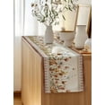 thumbnail image 5 of Table Runner 72 Inches Long for Kitchen Dining, Vintage Floral Dresser Scarf Farmhouse, Dining Table Decorations for Wedding/Parties, Elegant Pastoral Flowers Retro Art 16 x 72 In, 5 of 8