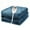 Blue, variant on Sable Electric Blanket Heated Blanket Throw, 50" x 60" Flannel Blanket with 10 Heating Levels, 1-3 Timer Settings, ETL Certified, Machine Washable, Blue