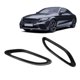 thumbnail image 4 of Cubierta De Tubo De Escape, Borde De Punta De Escape Negro Brillante, Superficie Lisa De 2 Piezas Para Automóviles Fyydes Exhaust Tail Pipe Cap, 4 of 8