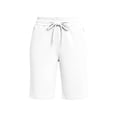 thumbnail image 5 of Kaemgyyd Womens Bermuda Sweat Shorts Drawstring High Waist Straight Leg Shorts Knee Length Workout Summer Casual Shorts with Pockets, 5 of 5