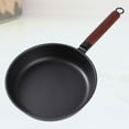 thumbnail image 1 of FUEENIRVA Nonstick Fry Pan Black Wooden Bamboo Kitchen Cooking Tool For Everyday Cooking 1Pack, 1 of 8