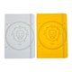 thumbnail image 1 of Set De 2 Libretas Leo Blanco Y Amarillo, 1 of 7