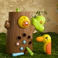 thumbnail image 2 of Brown Woodpecker Tree Stump Insect Catching Game, High Power Magnetic Toy For Toddlers, Educational Fine Motor Skill Development Activity, 2 of 7