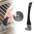 thumbnail image 2 of Stove Cleaning Brush Grill Cleaning Brush Black, Grill Brush with Handle Wire Grill Brush Bbq Cleaning Brush Grill Grate Cleaner Wire Grill Brush for Outdoor Grill Grill Accessories Gift for Men/Dad, 2 of 9