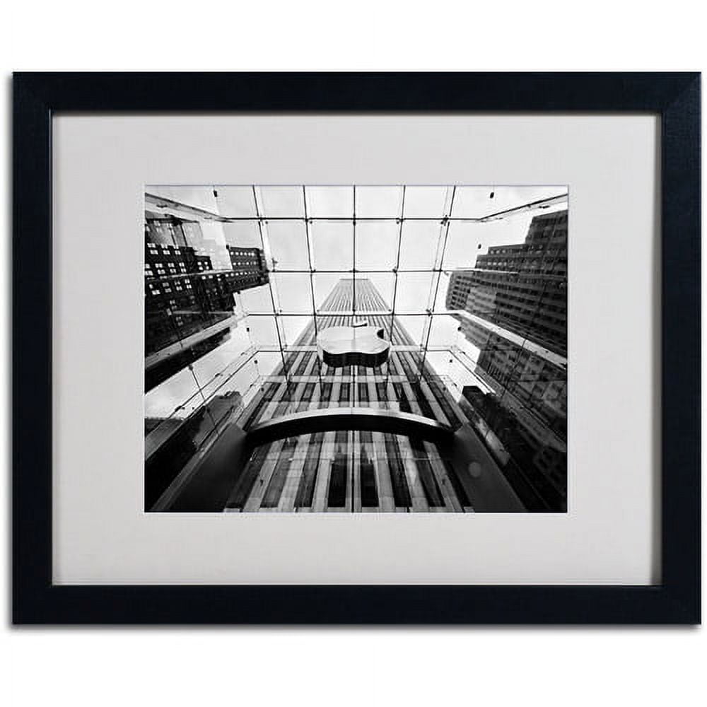 Nina Papiorek 'NYC, Big Apple II' Matted Framed Art