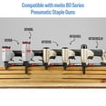 thumbnail image 3 of MEITE 21GA 80 Type Galvanized Staples,1/2" Crown 5/16" Length for Upholstery 10,000 Pcs/Box(2 Boxes), 3 of 7
