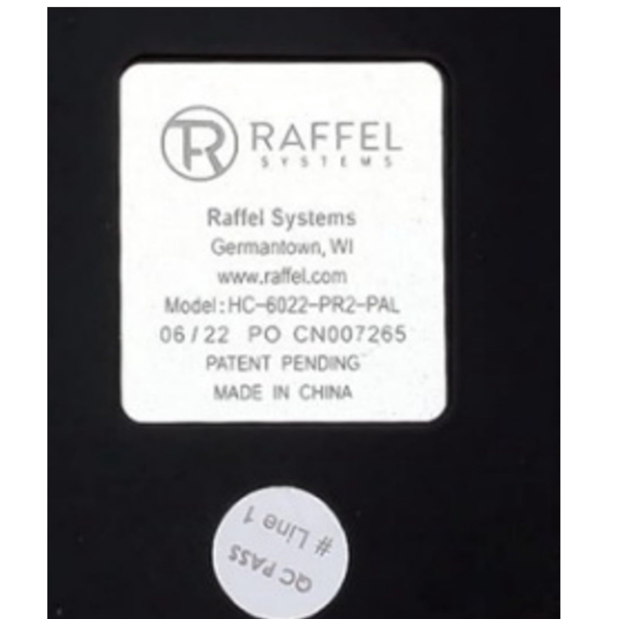 Power Recliner Lift Chair Raffel Systems 5 Pin Lighted Hand Control Remote Model HC-6022-PR2 Replacement