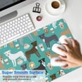 thumbnail image 4 of Long Mouse Pads for Desk,Cute Pitbull Terriers Dog and Coffee Desk Mats on Top Of Desks, Desk Mouse Pad Extra Large with 3mm Non-Slip Base and Stitched Edge for Gaming,Office,Work,Home 31.5"x11.8", 4 of 6