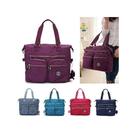 Nylon Shoulder Bag - Meigar Large Nylon Waterproof Hobo Handbags For Women Tote Messenger Crossbody Bag Purse
