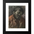 thumbnail image 2 of Jean-Julien Lemordant 15x18 Black Modern Framed Museum Art Print Titled - Head of a Fisherman (1910-20), 2 of 5