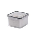thumbnail image 6 of Refrigerator Storage Box for Preservation Vegetable and Fruit Crisper Double Layer Sealing Box with Lid, 6 of 6