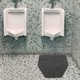 thumbnail image 1 of OFFIGAM Tapete Para De Urinal Lavable Absorbente En Gris, 1 of 6