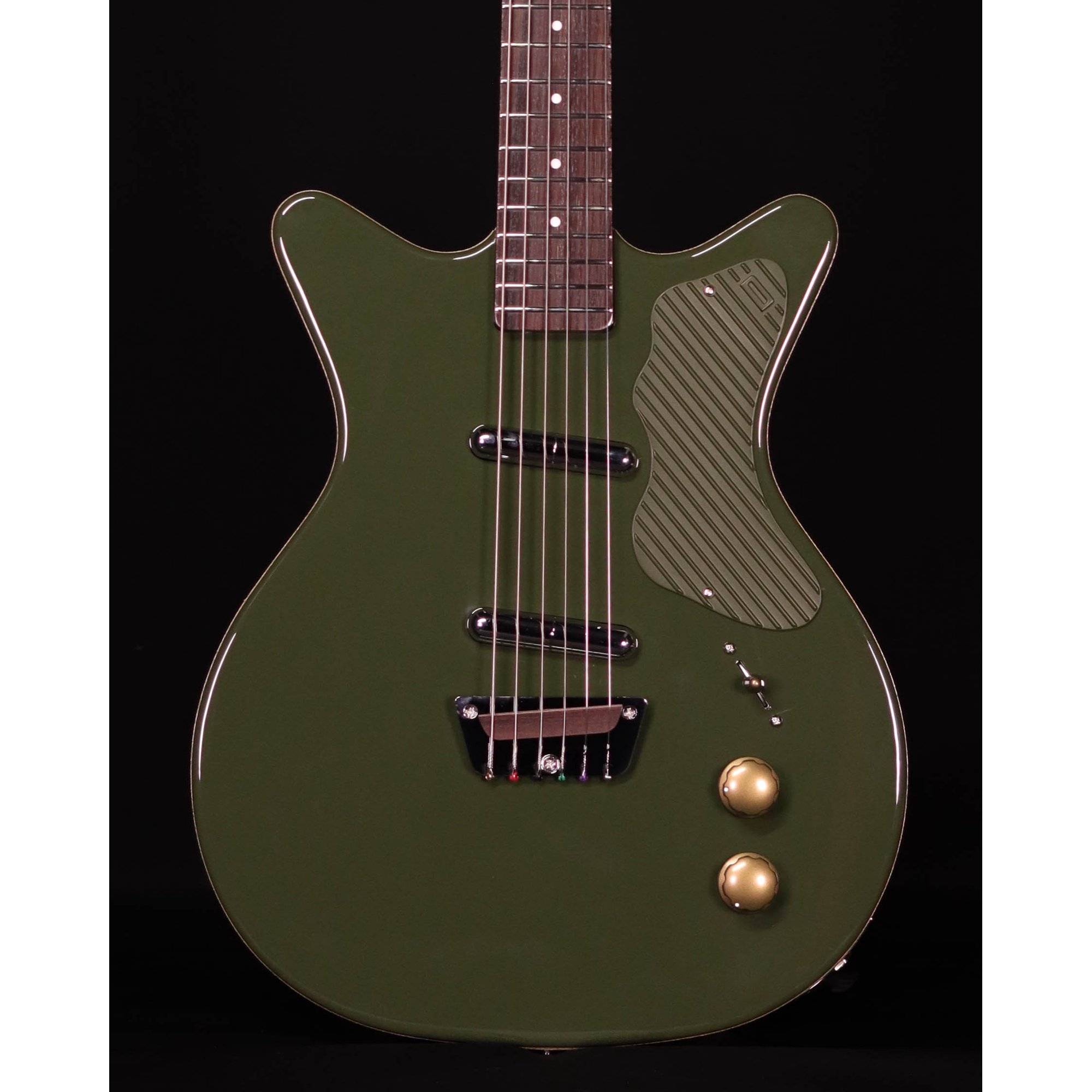 Danelectro Dan O. Cool Baritone Electric Guitar, Green