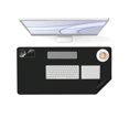 thumbnail image 1 of Leather PU Desk Pad Protector,Lightweight Table Mat,Mouse Pad,Office Desk Mat, Non-Slip PU Leather Desk Blotter,Larg Gaming Pad,Laptop Desk Pad,Waterp, 1 of 5