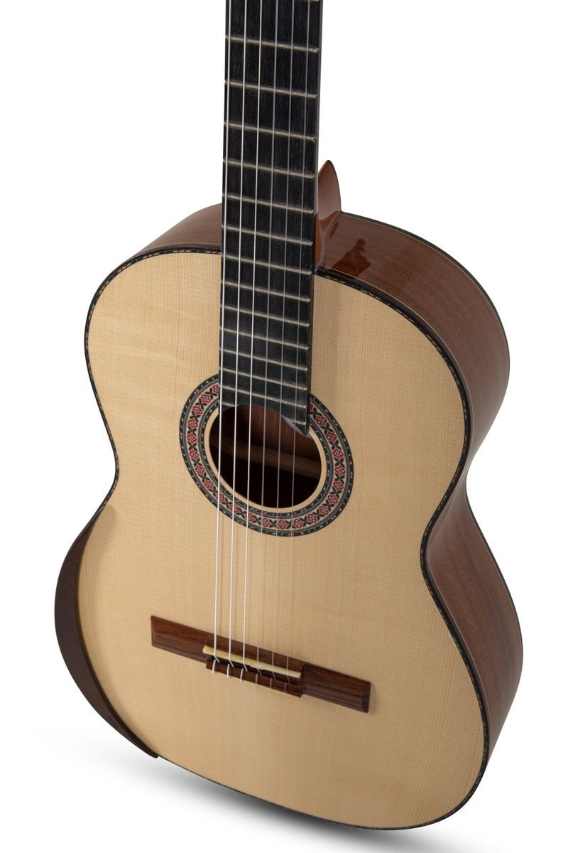 Manuel Rodriguez Classical Guitar Magistral D-S, Spruce/Mahogany 4/4, Armrest