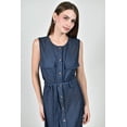 thumbnail image 4 of Vestido midi con bolsillos Roman Fashion /Juvenil, 01652 (Azul dark) azul oscuro M, 4 of 5
