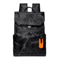 thumbnail image 2 of Backpack Men'S Oxford Cloth Trendy Backpack Large-Capacity Travel Sports And Leisure Student Computer School Bag Support Customization,Black extra, 2 of 2