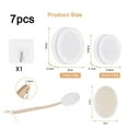 thumbnail image 4 of Lotion Applicator for Back, 7 Piece Set Back Cream Applicator, 2 in 1 Body Brush Back Scrubber for Self Application, 4 of 6