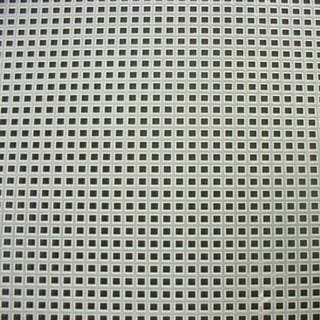 Darice 14 Mesh White Canvas Perforated Plastic 2 Sheets 8-1/4 x 11  39500-2 NEW