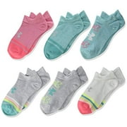 Angle View: Youth Essential 2.0 No Show Socks, 6-Pairs