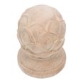 thumbnail image 4 of Shisuyan Wooden Finials For Home Decor: Pineapple Designed Wood Finial For Curtain Rods Bedposts - European Style Decorative For Home, 4 of 8