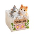 thumbnail image 1 of Maceta Gato Florero de Resina Maceta Decoración Animal Macetero Coleccionable Artesanía para Plantas Suculentas Flores Adecuado para Oficinas, 1 of 8