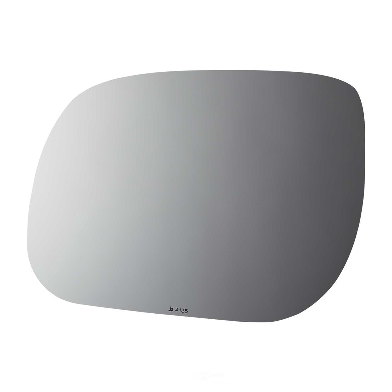 Burco Side View Mirror Replacement Glass - Clear Glass - 4135