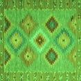 thumbnail image 1 of Ahgly Company Indoor Square Southwestern Green Country Area Rugs, 6' Square, 1 of 1