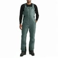 thumbnail image 3 of Sentmoon Men's Snow Pants Mens Sweatpants with Pockets Men's Snow Ski Overalls Windproof Insulated Romper Snowpants for Waterproof and Breathable Protection Green XL, 3 of 10
