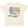thumbnail image 3 of Inktastic 100 Magical Days of School with Blue Mermaid and Fish Boys or Girls Toddler T-Shirt, 3 of 5