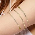 thumbnail image 3 of Brazalete abierto Sunnimix de bobina simple para mujer 9cm, 3 of 7