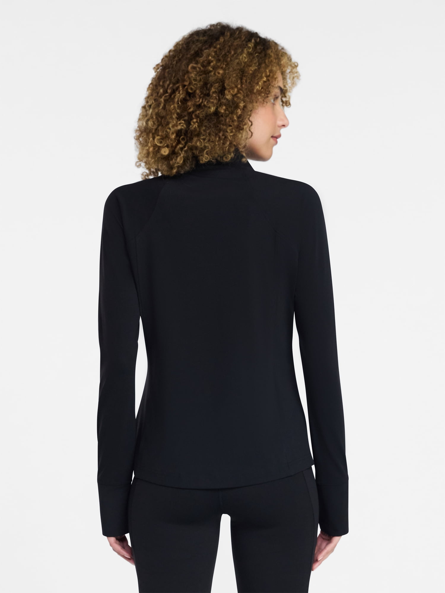 Avia Women's and Women's Plus SoftSculpt Zip Up Active Jacket, Sizes XS-4X