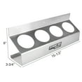 thumbnail image 2 of Extreme Max 5001.6088 Wall-Mount Aluminum Aerosol Storage Shelf for Enclosed Trailer Shop Garage Storage - 4-Can Capacity, Silver, 2 of 6