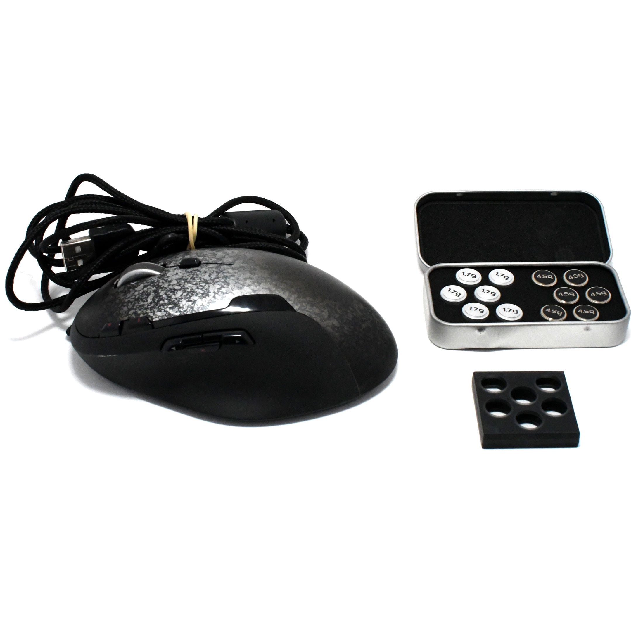 Pre-Owned Logitech Gaming Mouse G500 - Mouse - right-handed - laser - 10 buttons - wired - USB - gray, black