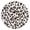 Camoufla, variant on Retro Floral Fitted Table Cover Elastic Edge Round Tablecloth with Waterproof Scratch-Resistant Surface