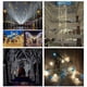 thumbnail image 3 of 66 pies 200 luces LED de cadena de luces de hadas, alimentadas por batería con control remoto para dormitorio, patio, jardín, 3 of 5