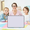 thumbnail image 4 of Yhmxh A4 Small White Dry Erase Board for s, 12"x 8" Mini Magnetic Double Sided Lapboard Mini Ideal Dry Erase Board Perfect for Homeschool Supplies, Office, Classroom, 4 of 5