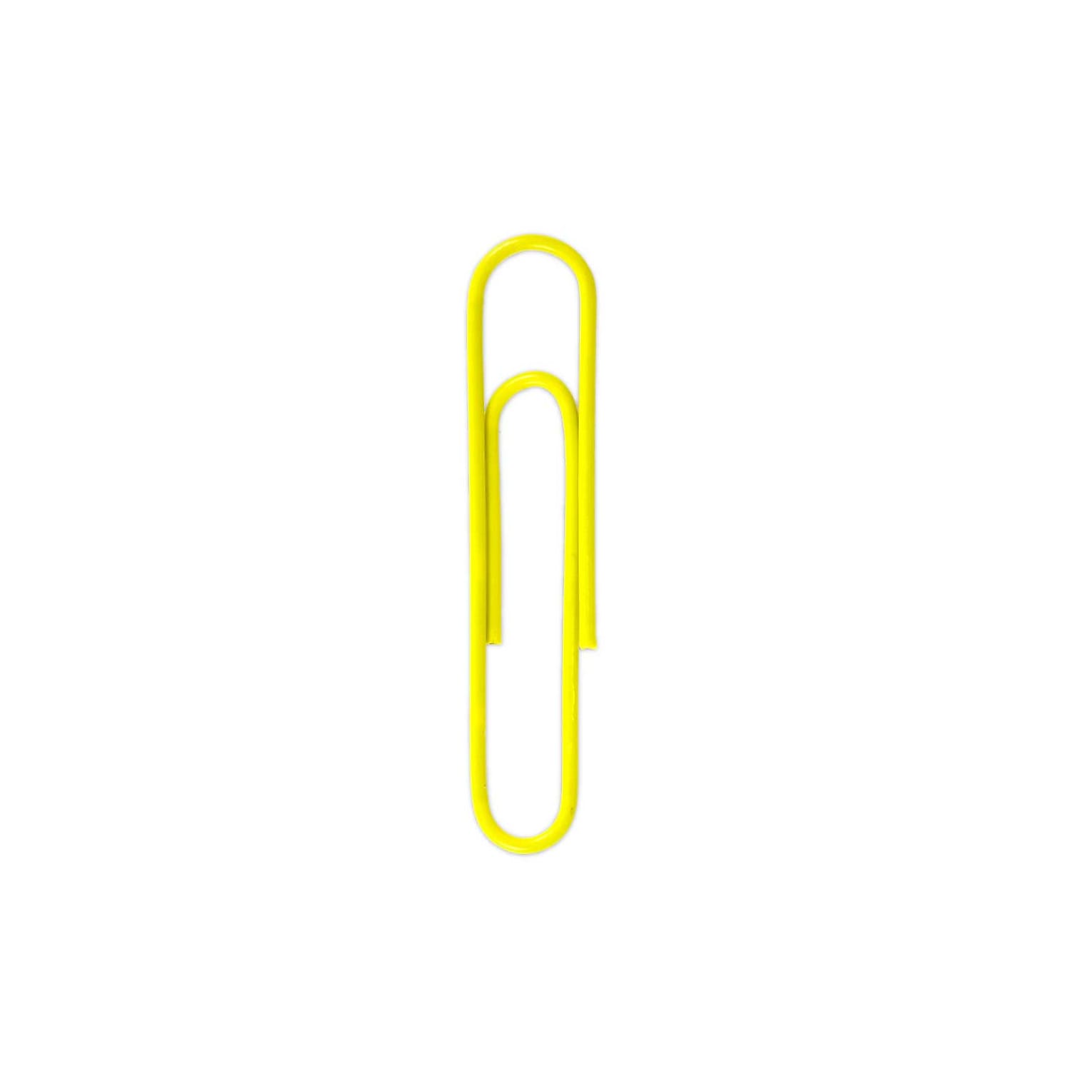 JAM Paper Jumbo Paper Clips Yellow 3 Packs of 75 (42182236B)