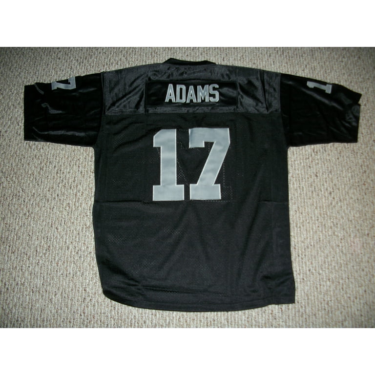 Jerseyrama Unsigned Davante Adams Jersey #17 Las Vegas Custom Stitched Black Football New No Brands/Logos Sizes S-3xl, Women's
