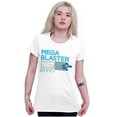 thumbnail image 4 of Classic Video Game Mega Man Blaster Women's T Shirt Ladies Tee Brisco Brands L, 4 of 5