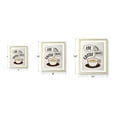 thumbnail image 5 of Designs ByLITA Life Happens Coffee Helps, 5 x 7 Wooden Wall Print Inspirational (Framed) | Retro Bar Decoration, 5 of 5