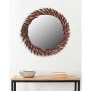 Safavieh Mayra Leaft Mirror, Copper